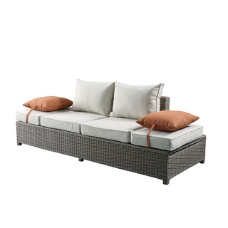 Salena Patio Sofa & Ottoman 541 Furniture Gallery