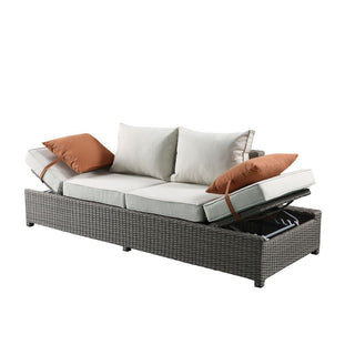 Salena Patio Sofa & Ottoman 541 Furniture Gallery