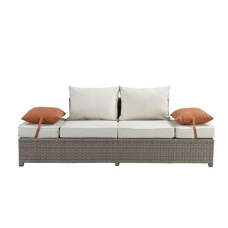 Salena Patio Sofa & Ottoman 541 Furniture Gallery