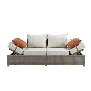 Salena Patio Sofa & Ottoman 541 Furniture Gallery