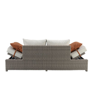 Salena Patio Sofa & Ottoman 541 Furniture Gallery