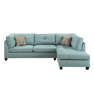 Laurissa Sectional Sofa & Ottoman W/ 2 Pillows 541 Furniture Gallery