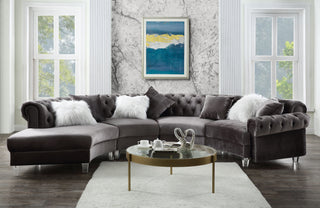 Ninagold Sectional Sofa W/ 7 Pillows